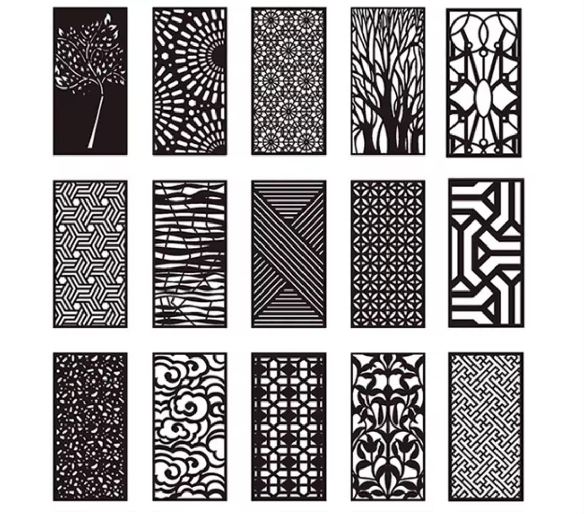 Aluminum Privacy Fences Outdoor Garden Privacy Fence Panels Screen Privacy Garde