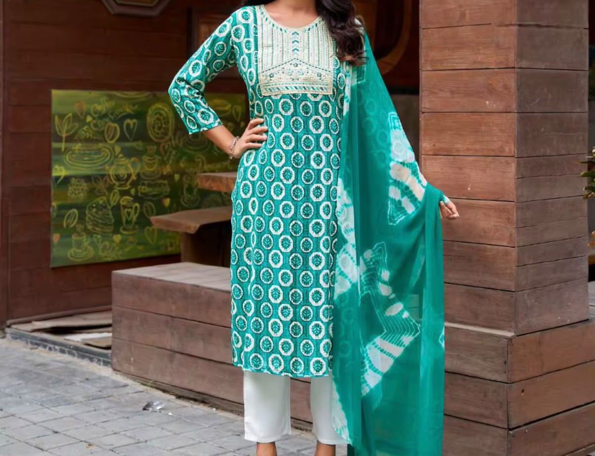 Exclusive Indian & Pakistani Salwar Kameez Suit for Women | Cotton Fabric | Eleg
